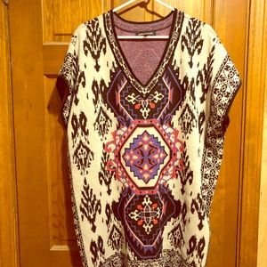 Jealous Tomato sweater poncho